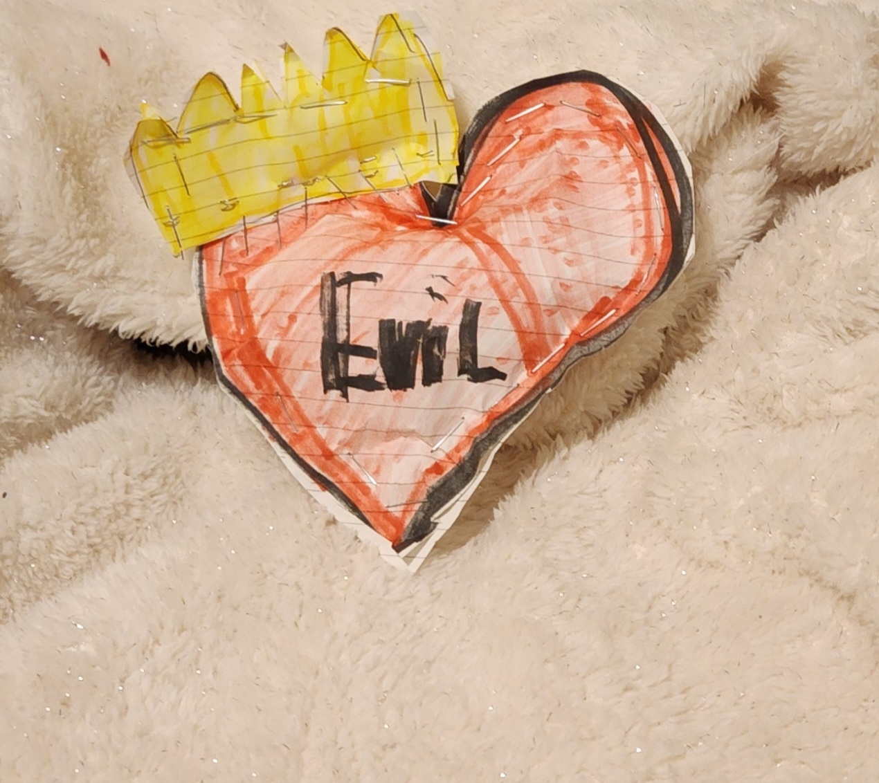 Evil heart crown