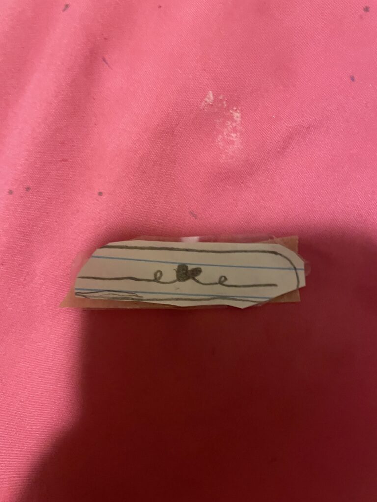 Heart sticker