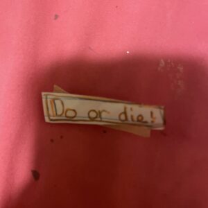 DO OR DIE sticker