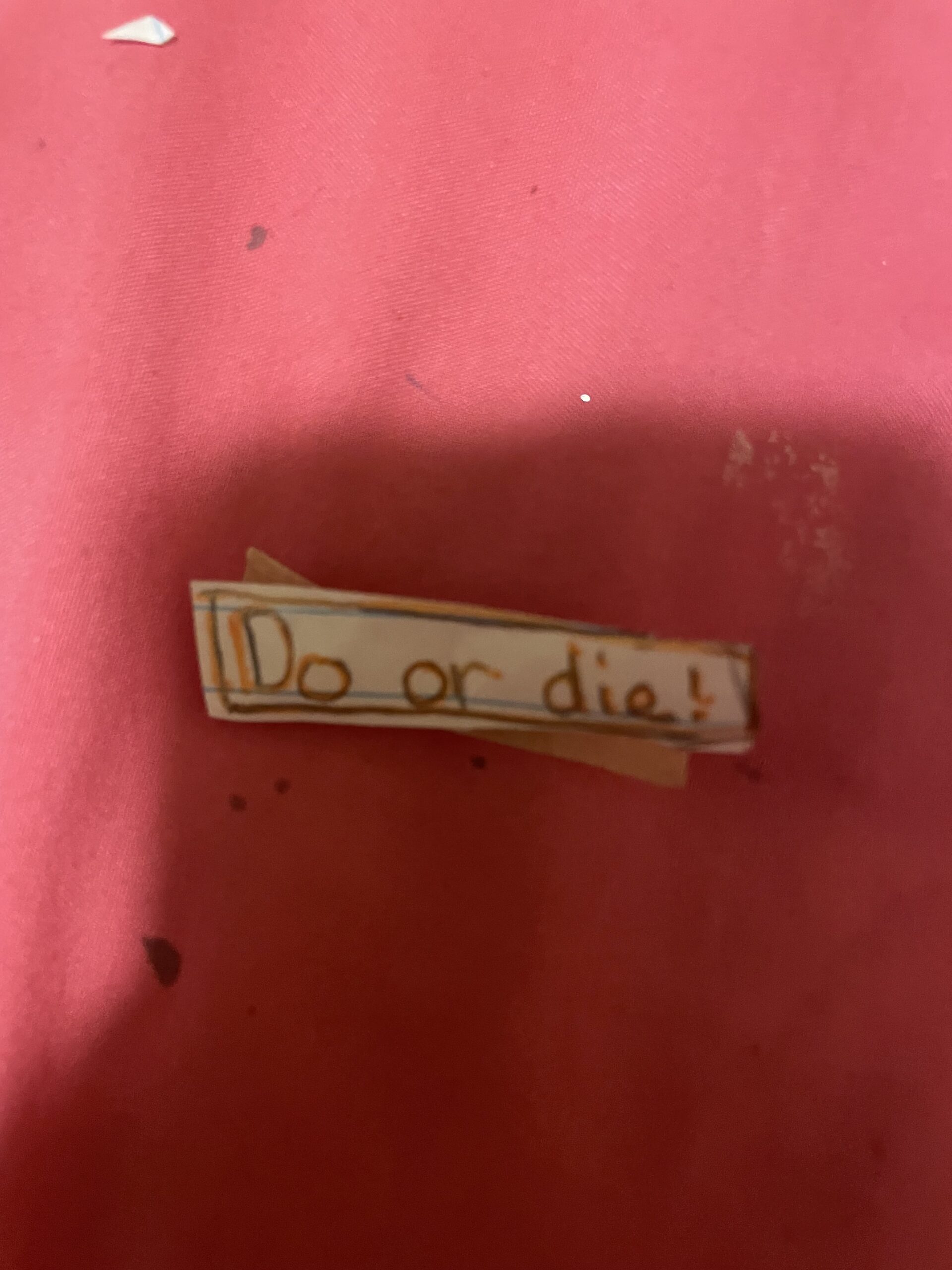 DO OR DIE sticker